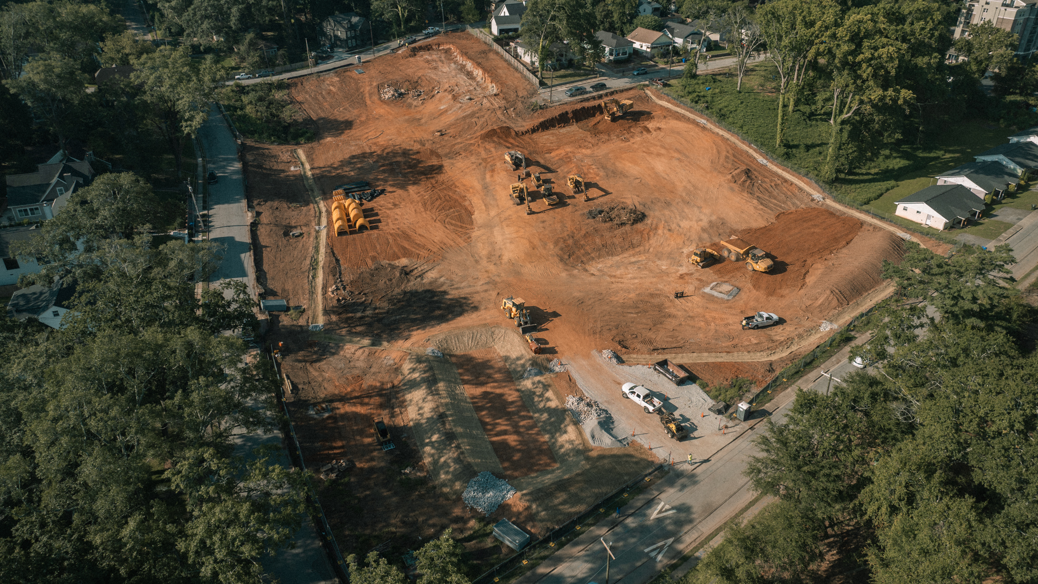 Biltmore Walk Townhomes aerial view